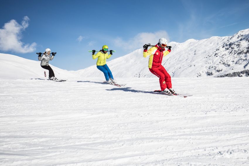 skischool westendorf groepsles volwassenen