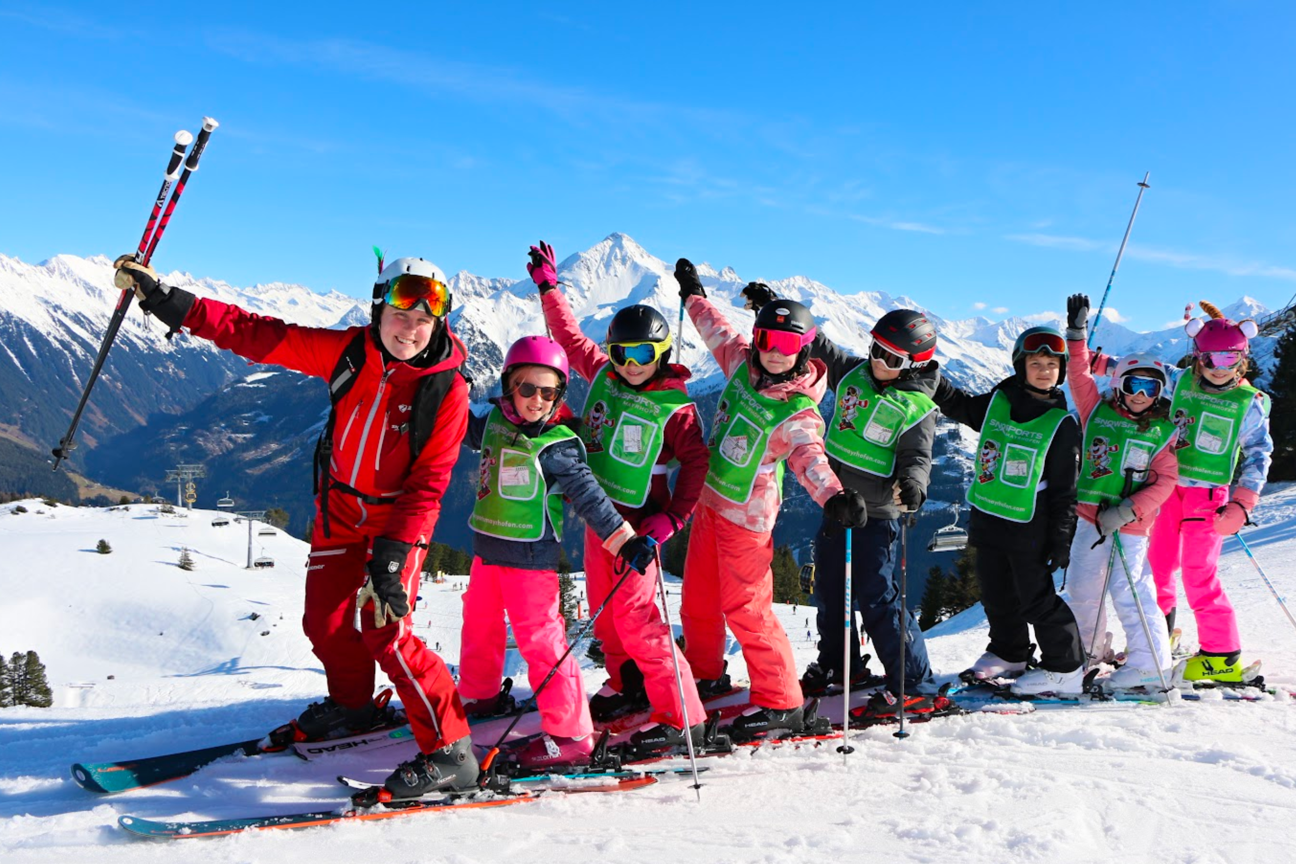 Skiles Kinderen Skischool Mayrhofen